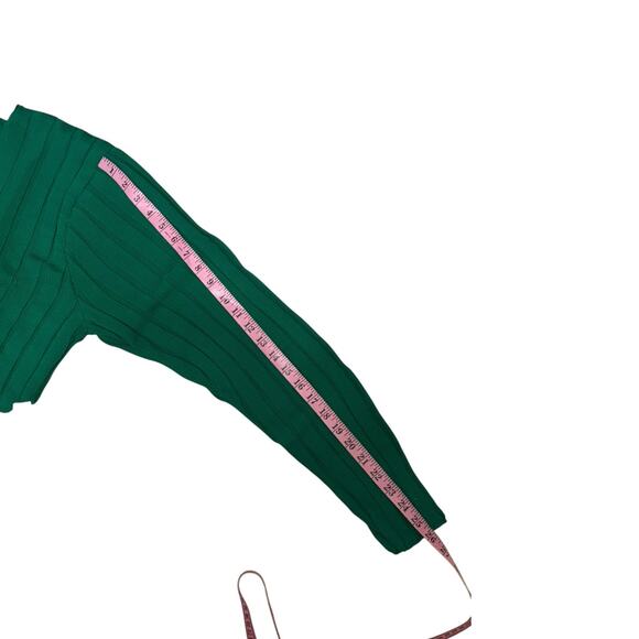 PrettyLittleThing Bright Green Crop Sweater Size XXL NEW - Picture 6 of 10